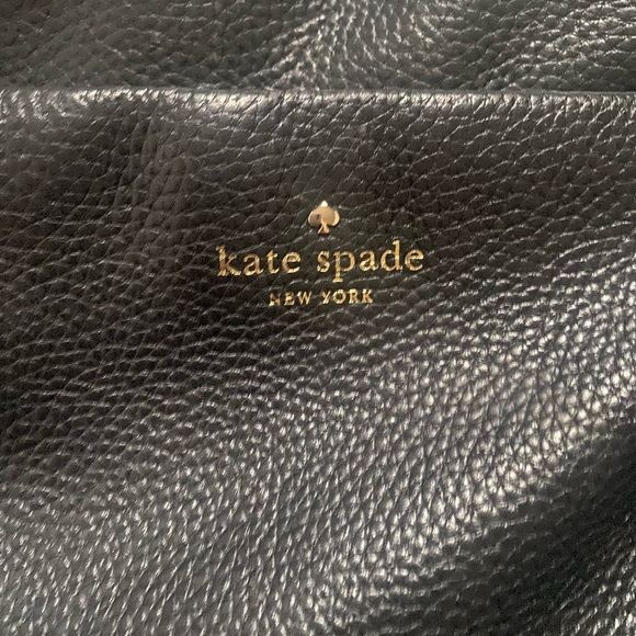 Kate Spade Black Leather Handbag - Picture 3 of 5